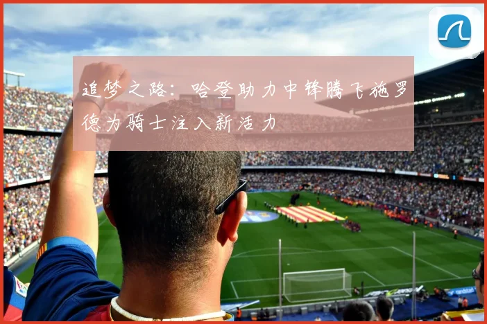 追梦之路：哈登助力中锋腾飞施罗德为骑士注入新活力
